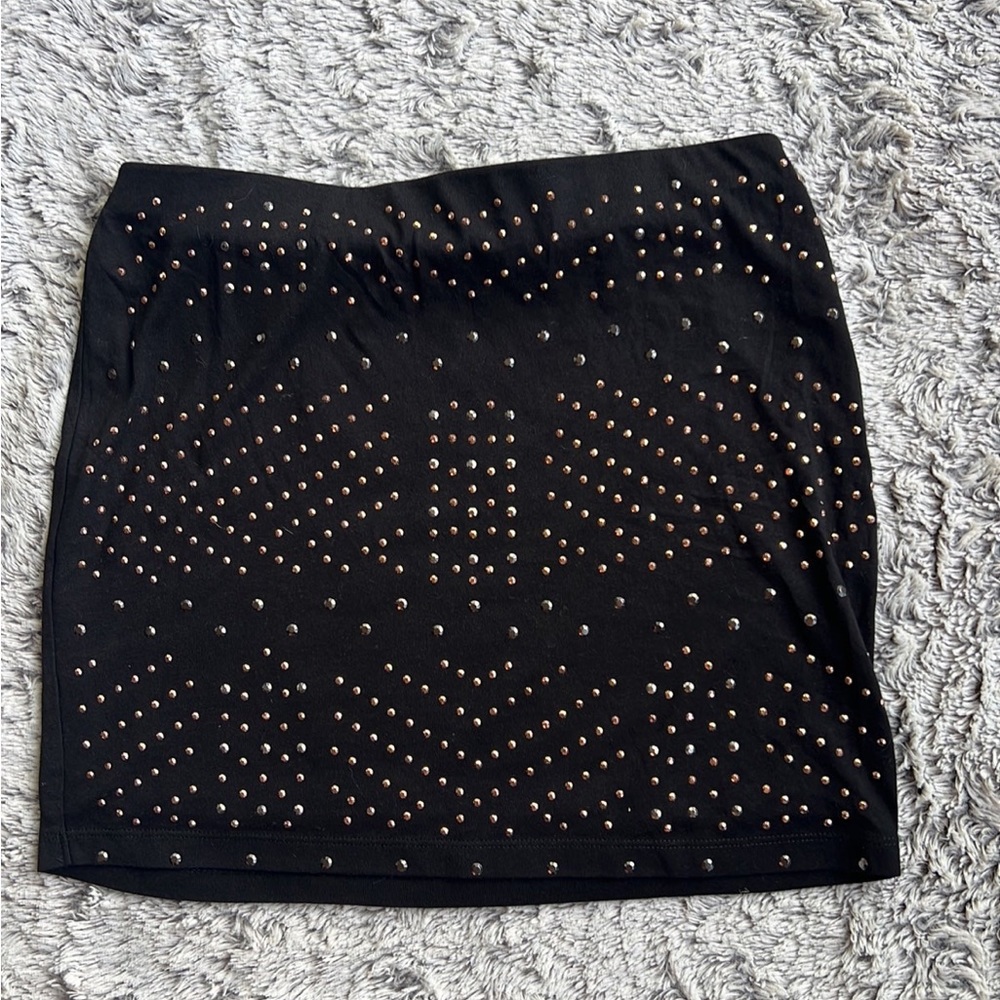NWOT going out bejweled mini skirt from Express